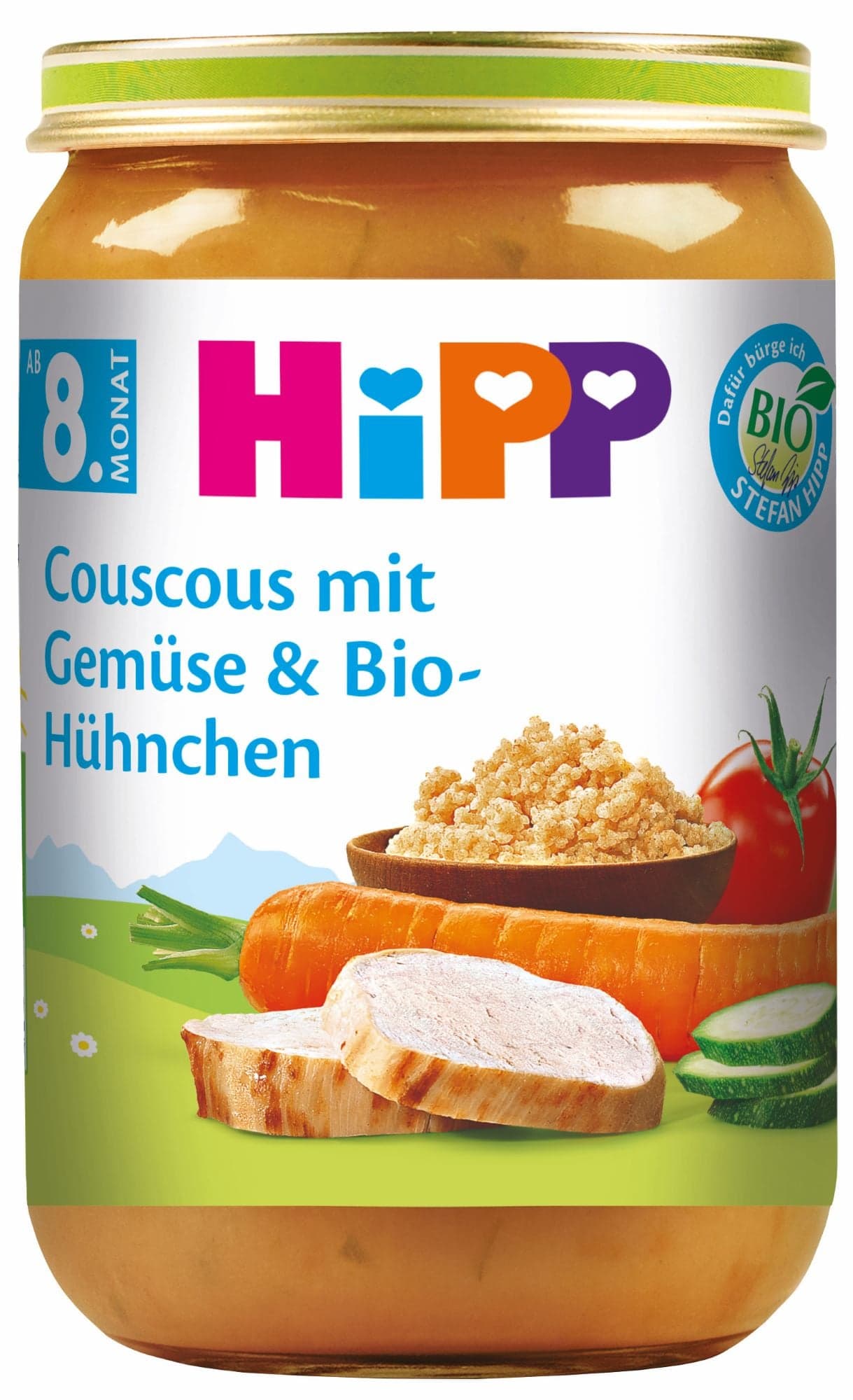 HiPP BIO Kuskus se zeleninou a kuřecím masem