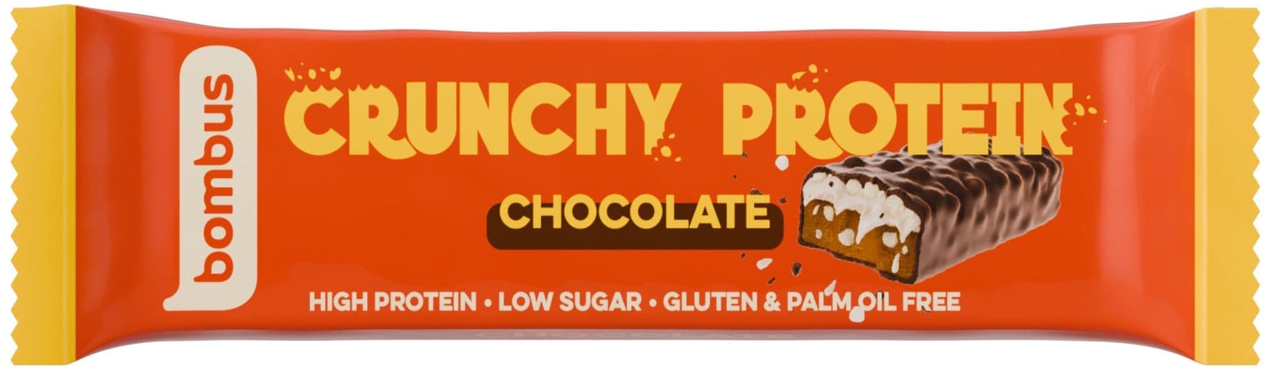 Bombus Crunchy Chocolate proteinová tyčinka