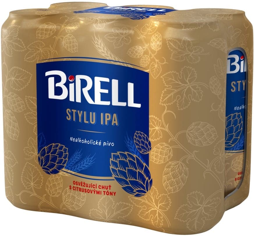 Birell Stylu IPA 6×0,5 l plech