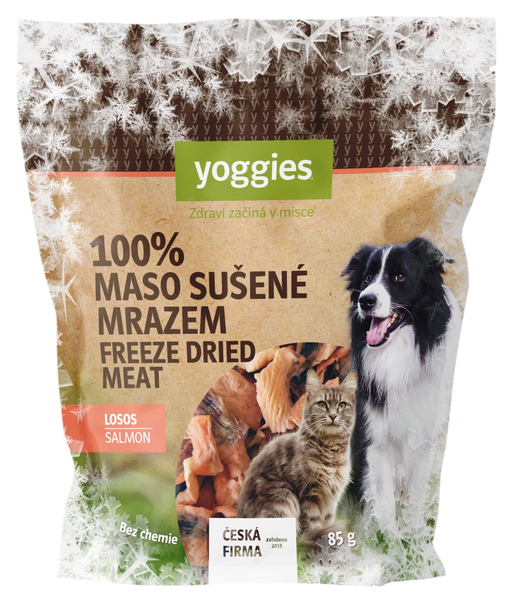 Yoggies Mrazem sušený (Lyofilizovaný) losos