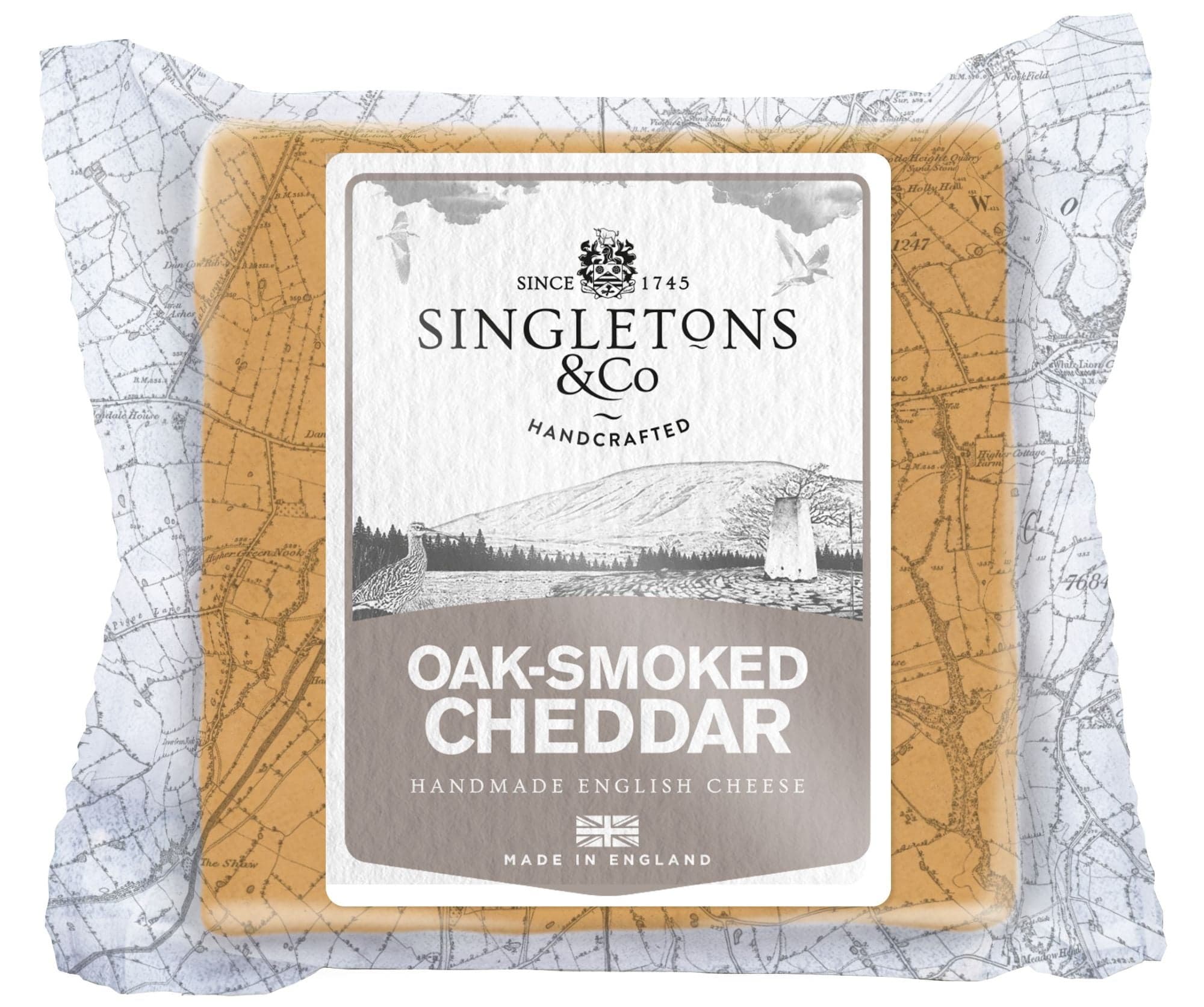Singletons Oak smoked červený čedar uzený bloček