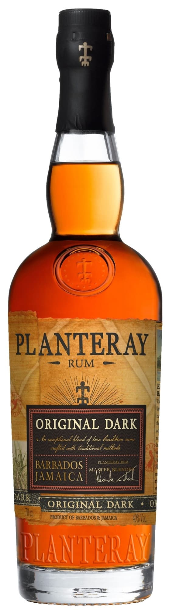 Planteray Original Dark Rum 40% obj.
