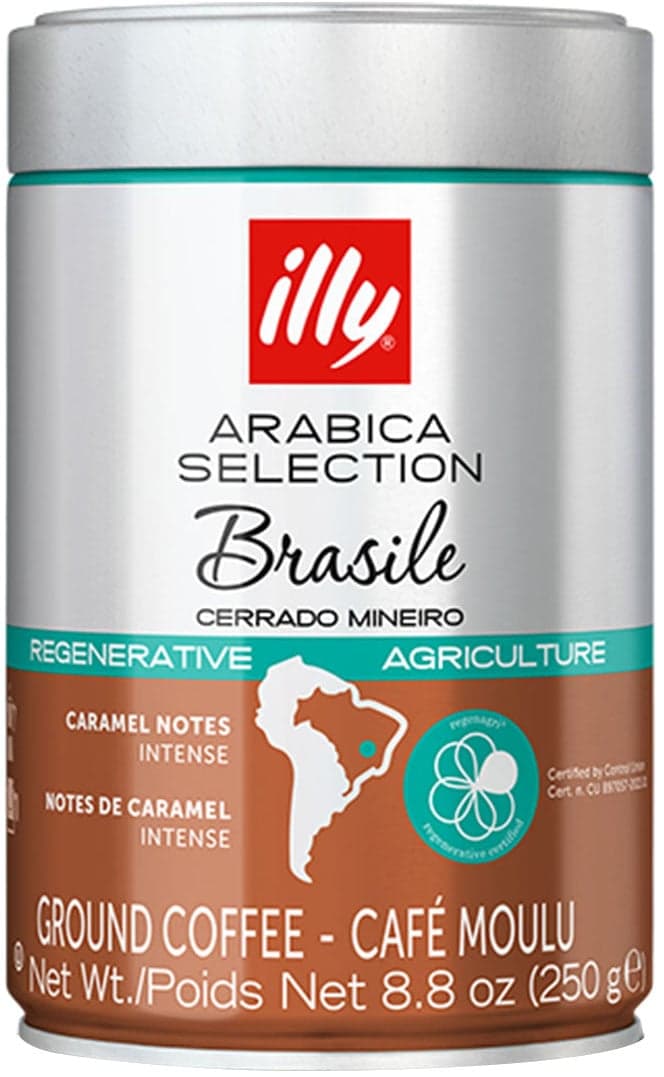 illy Mletá káva Brazil Cerrado Mineiro mletá káva
