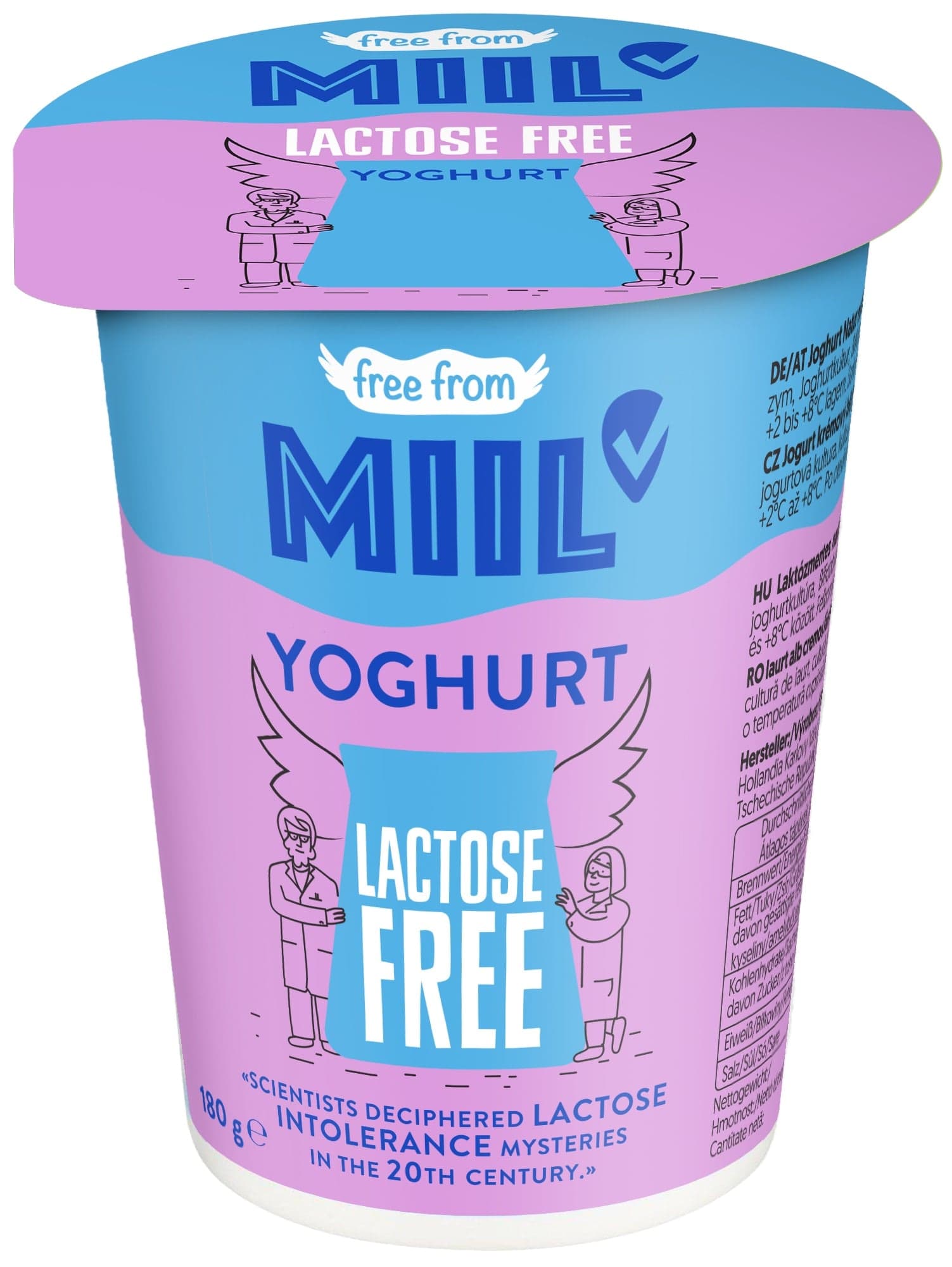 Miil Krémový jogurt bílý bez laktózy 3,5%