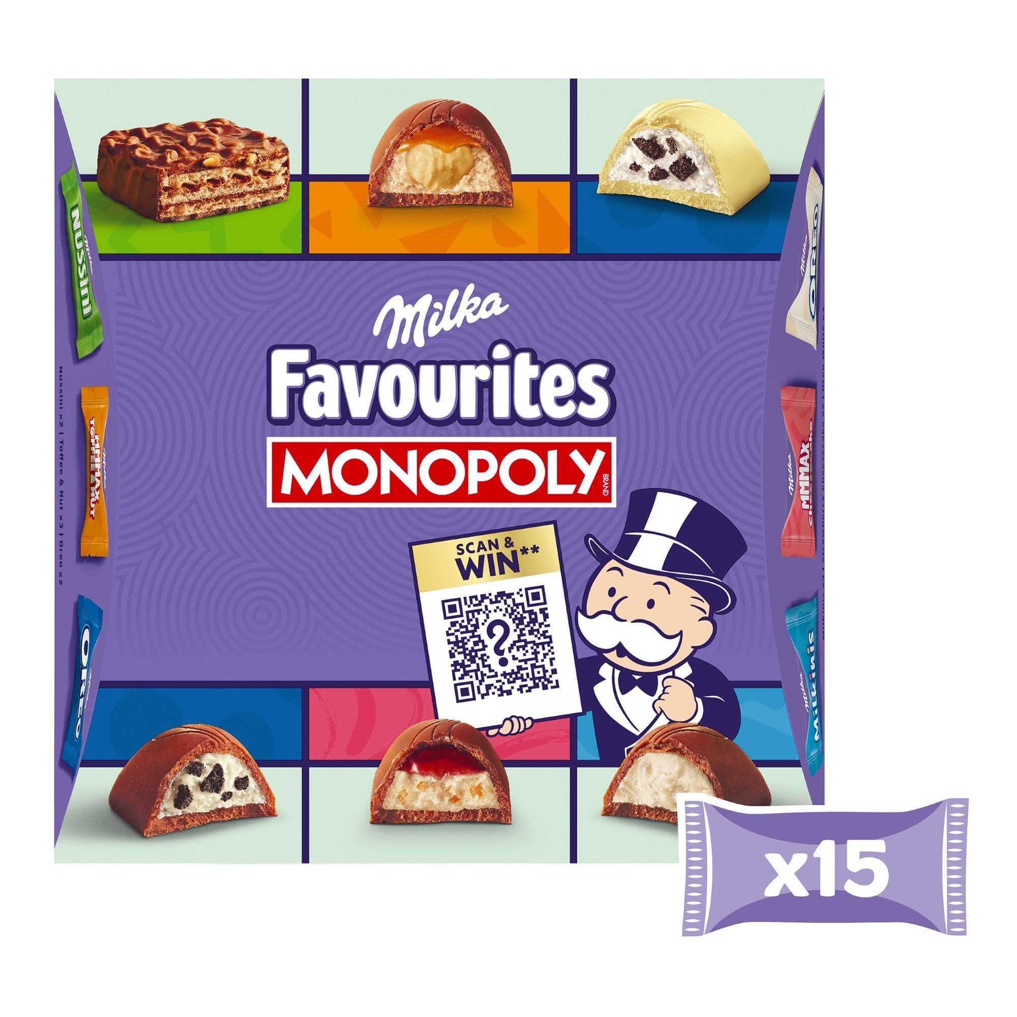 Milka bonboniéra Favourites mix pralinek