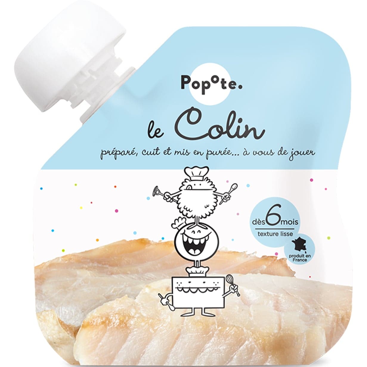 Popote BIO Kapsička treska
