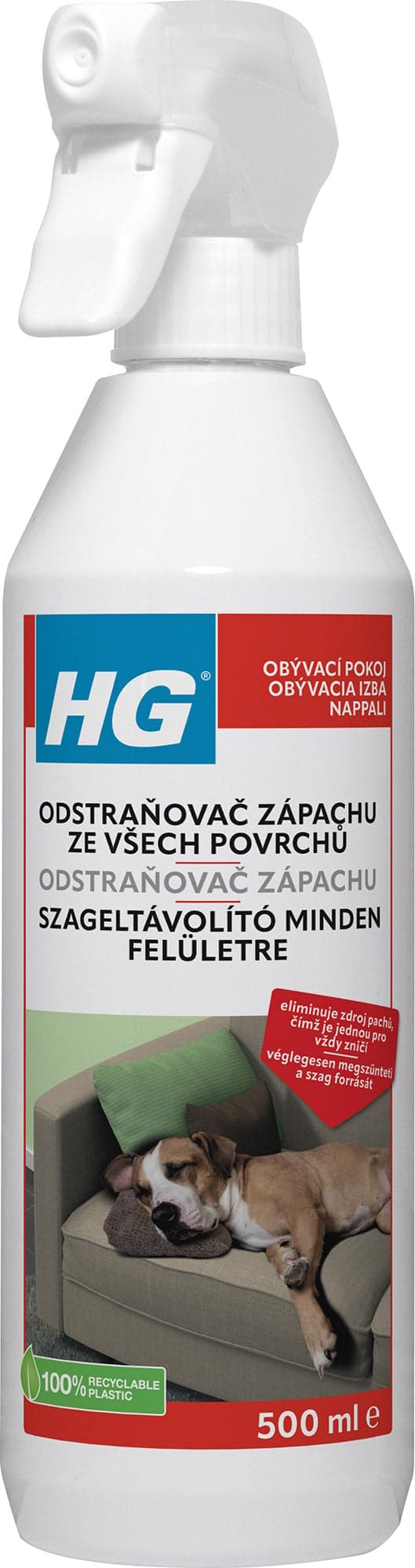 HG Odstraňovač zápachu ze všech povrchů