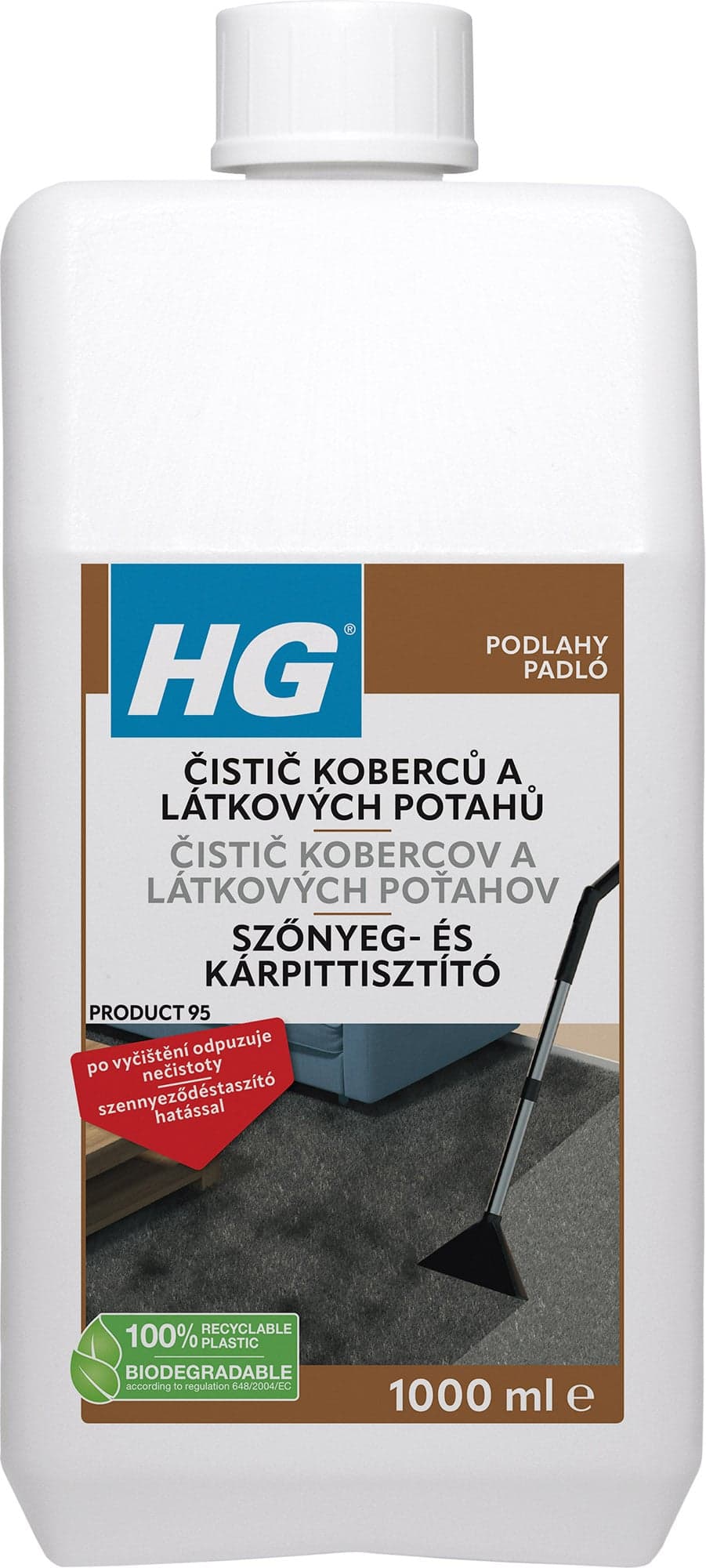 HG Čistič koberců a látkových potahů