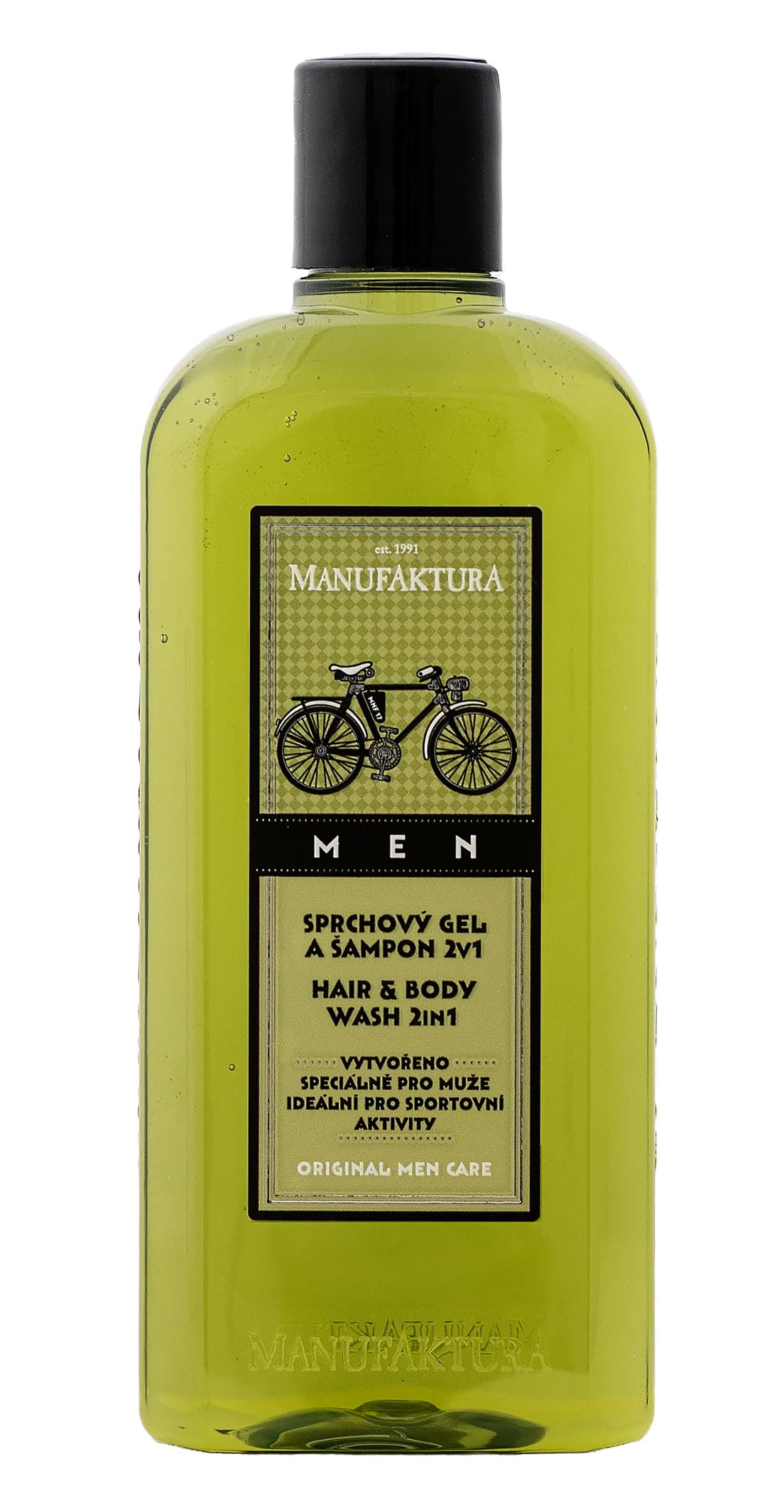 Manufaktura Pánský sprchový gel a šampon 2v1 MEN & Bicycle