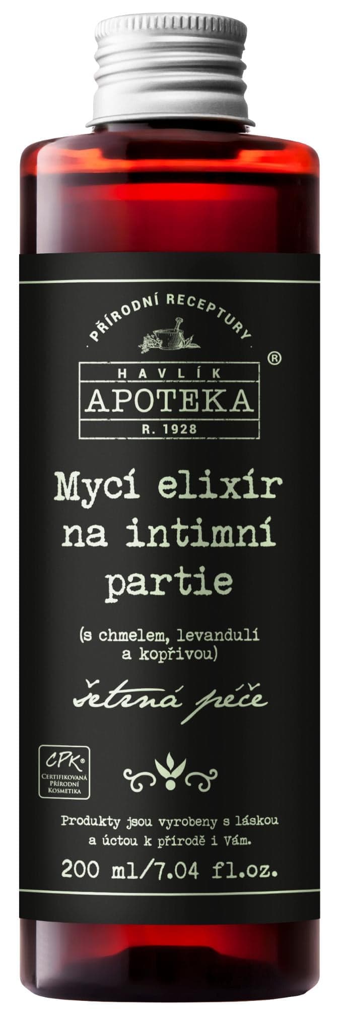 Havlíkova Apotéka Mycí elixír na intimní partie