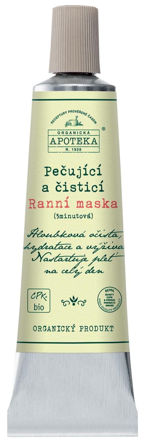 Havlíkova Apotéka BIO Pečující a čisticí ranní maska