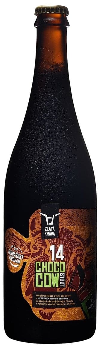 Zlatá kráva 14 choco cow stout