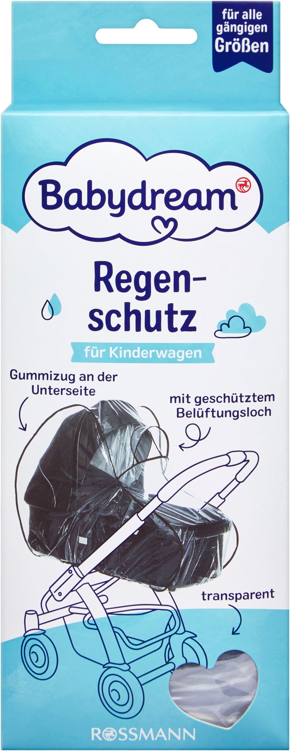 Babydream Pláštěnka na kočárek