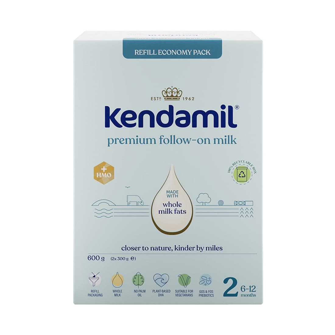 Kendamil Premium pokračovací mléko 2