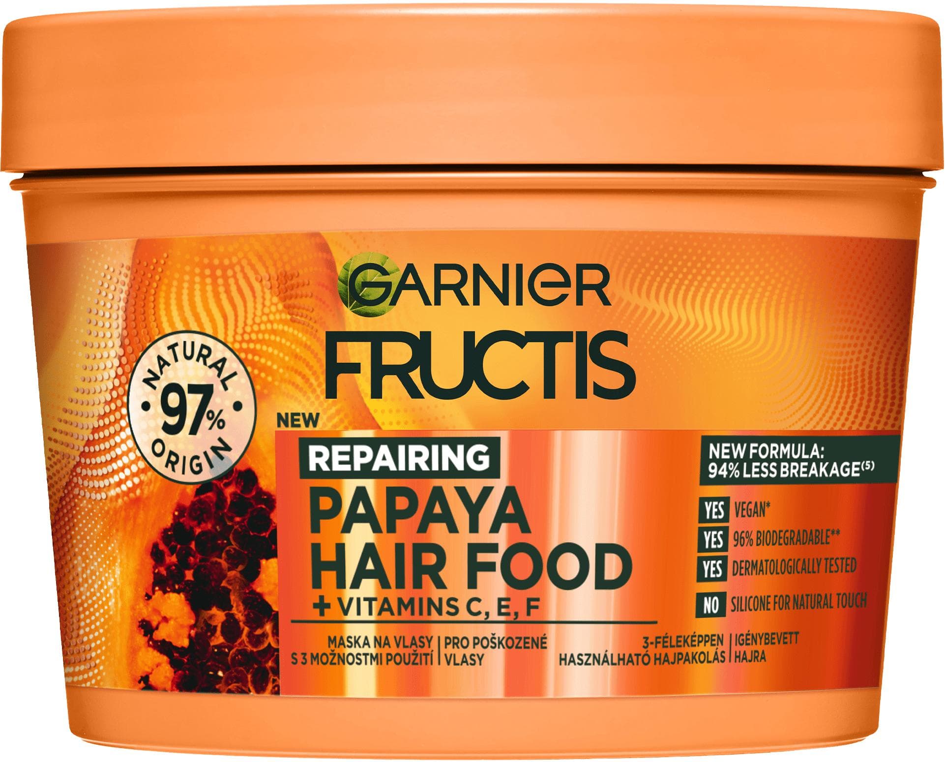 Garnier Fructis Hair Food Papaya maska na vlasy