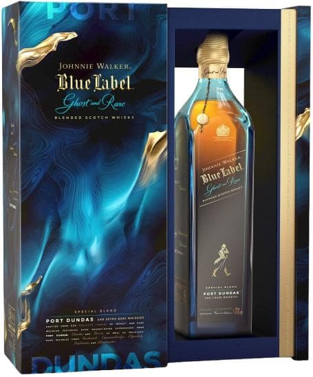 Johnnie Walker Blue Label Ghost and Rare Port Dundas 43,8% obj. dárkové balení