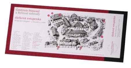 Dárková rodinná vstupenka do Centra řemesel a bylinných zahrad Botanicus