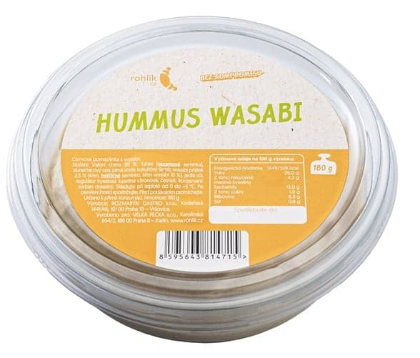 Hummus wasabi