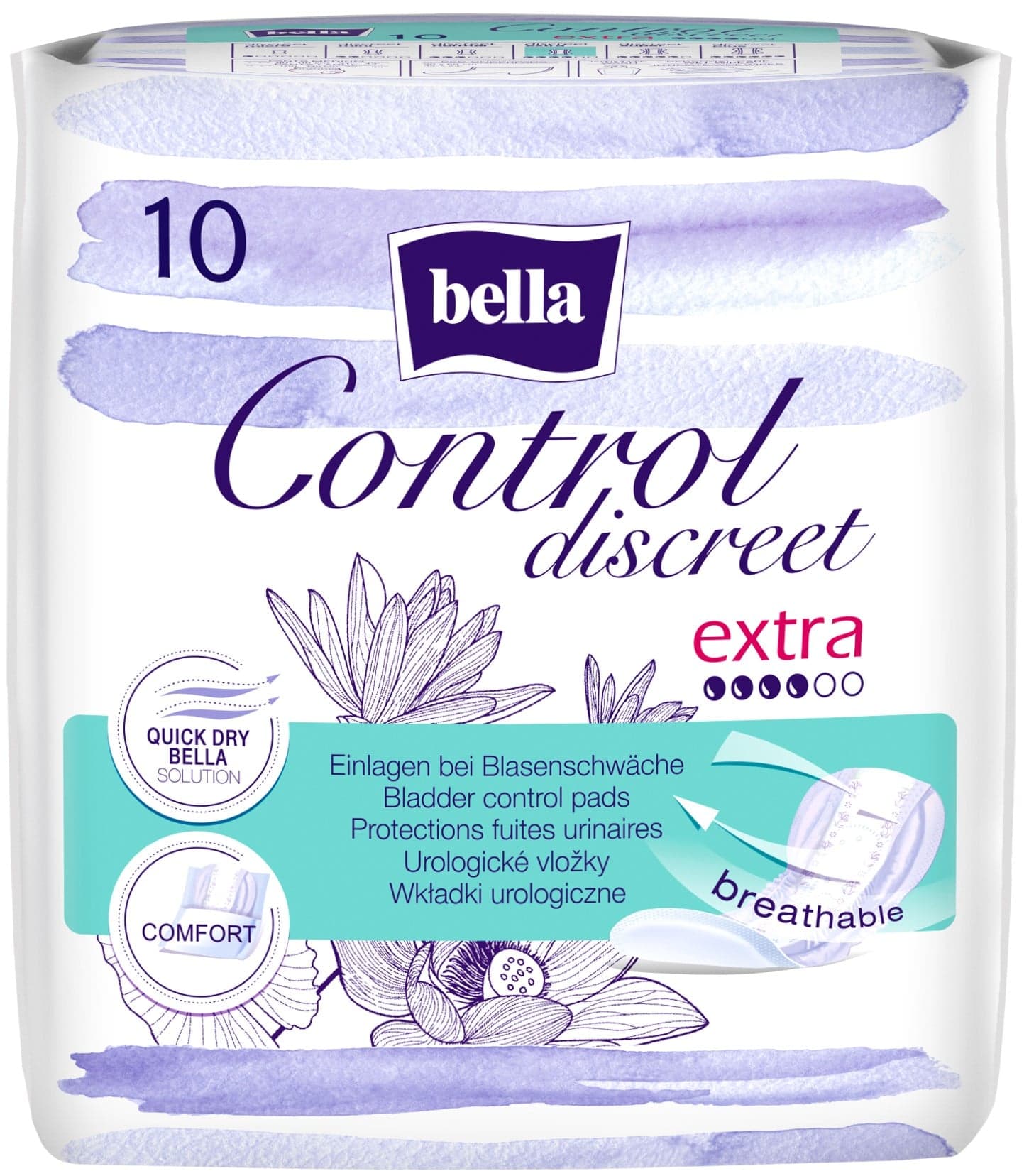 Bella Control Discreet Extra inkontinenční vložky