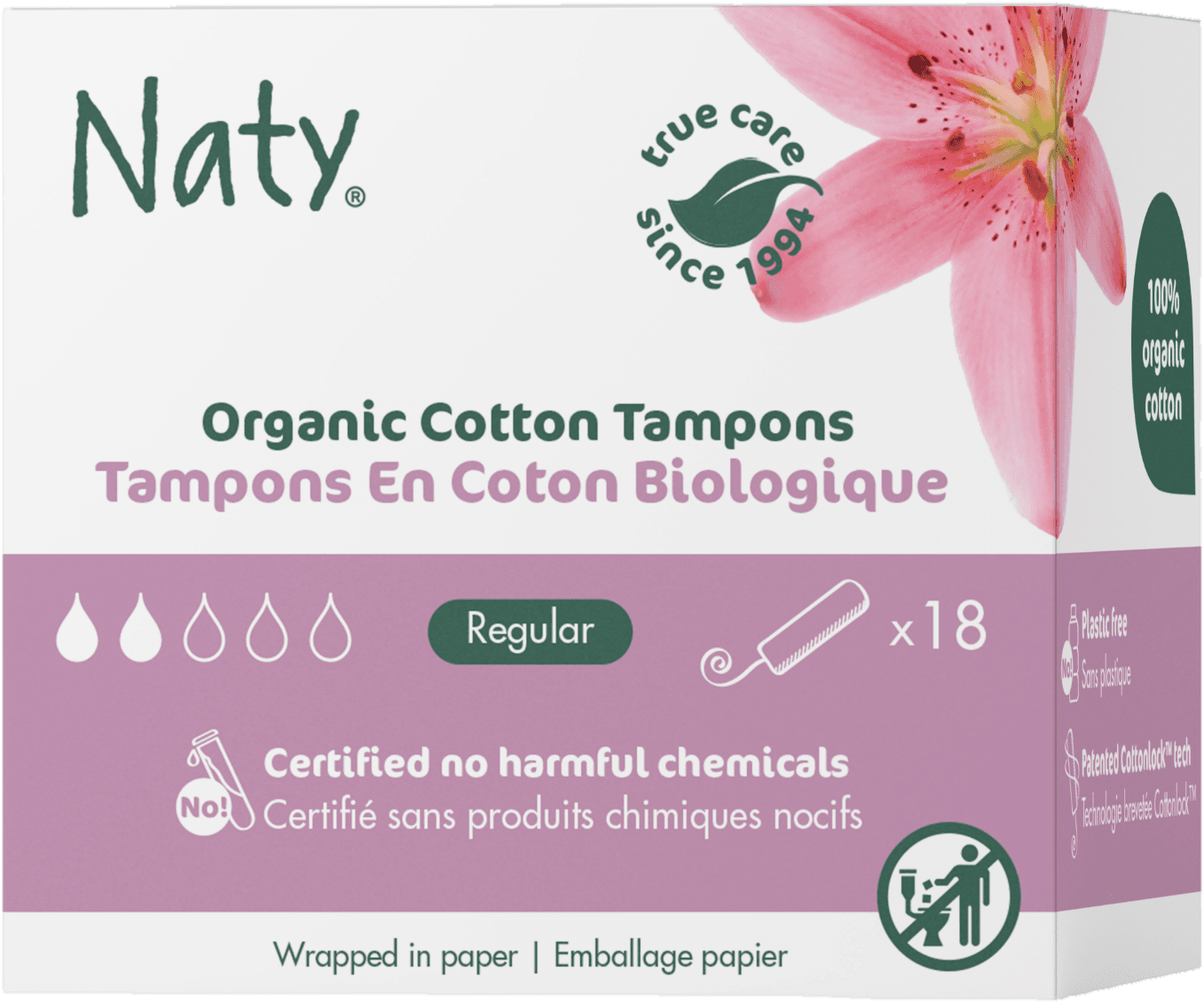 Naty Dámské tampóny regular