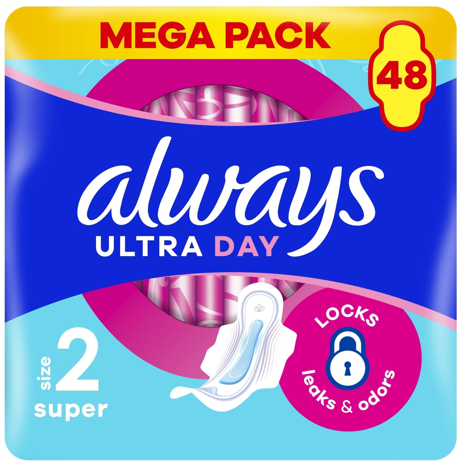 Always Ultra Den Long hygienické vložky