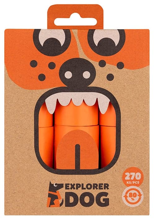Explorer Dog Eko sáčky na psí exkrementy