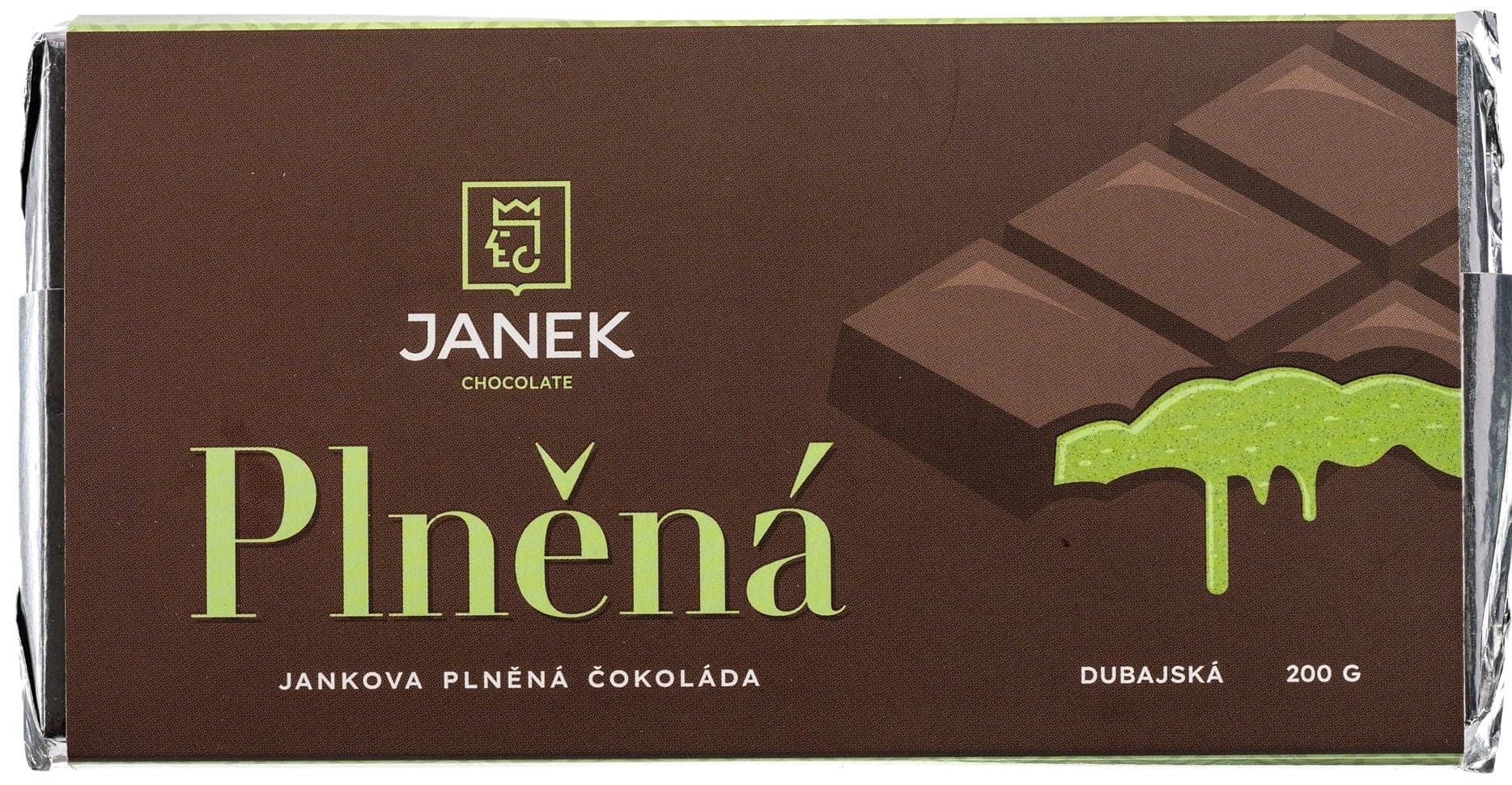 Čokoládovna Janek Jankova Dubajská čokoláda