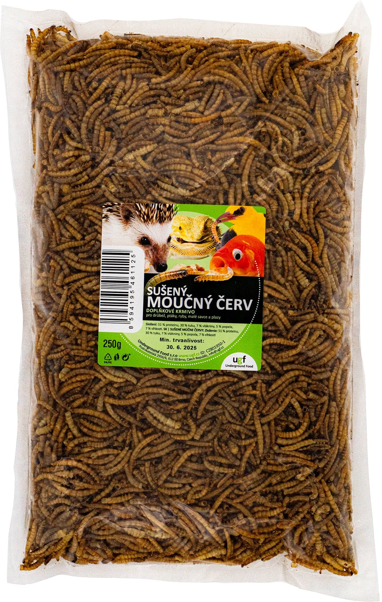 Underground Food Sušený moučný červ
