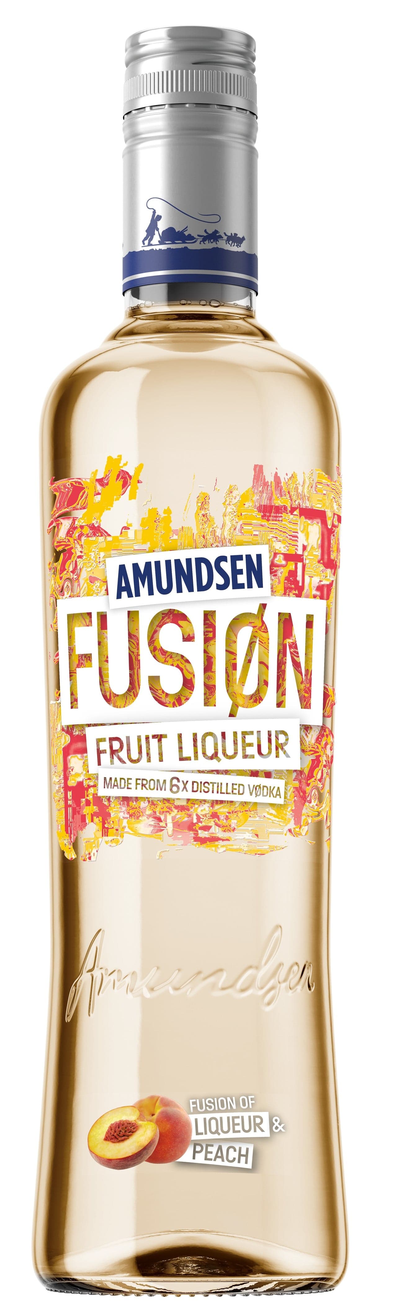 Amundsen Fusion Peach vodka 15% obj.