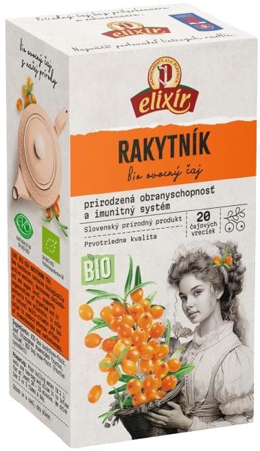 Elixír BIO Rakytník čaj