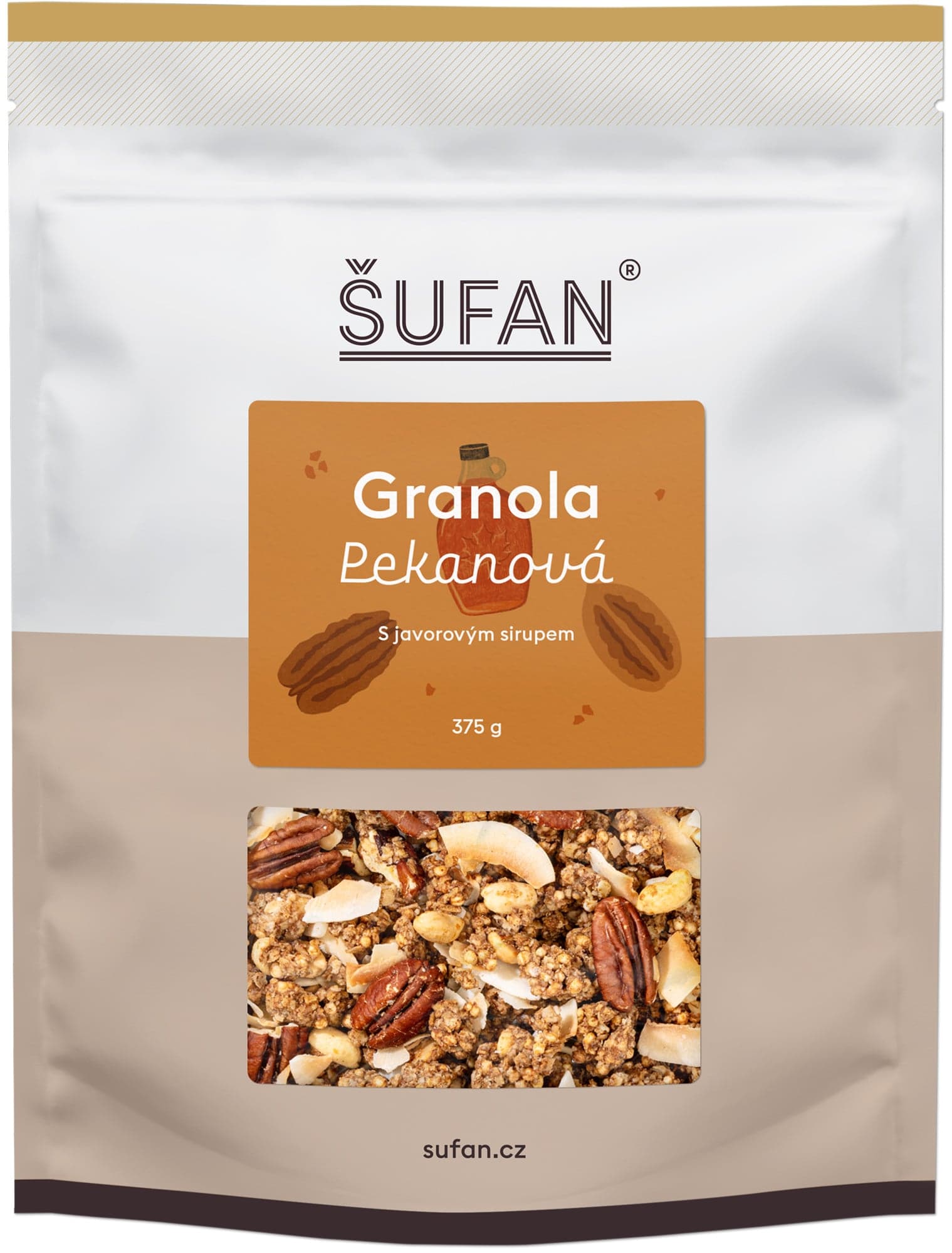 Šufan Granola pekanová s javorovým sirupem
