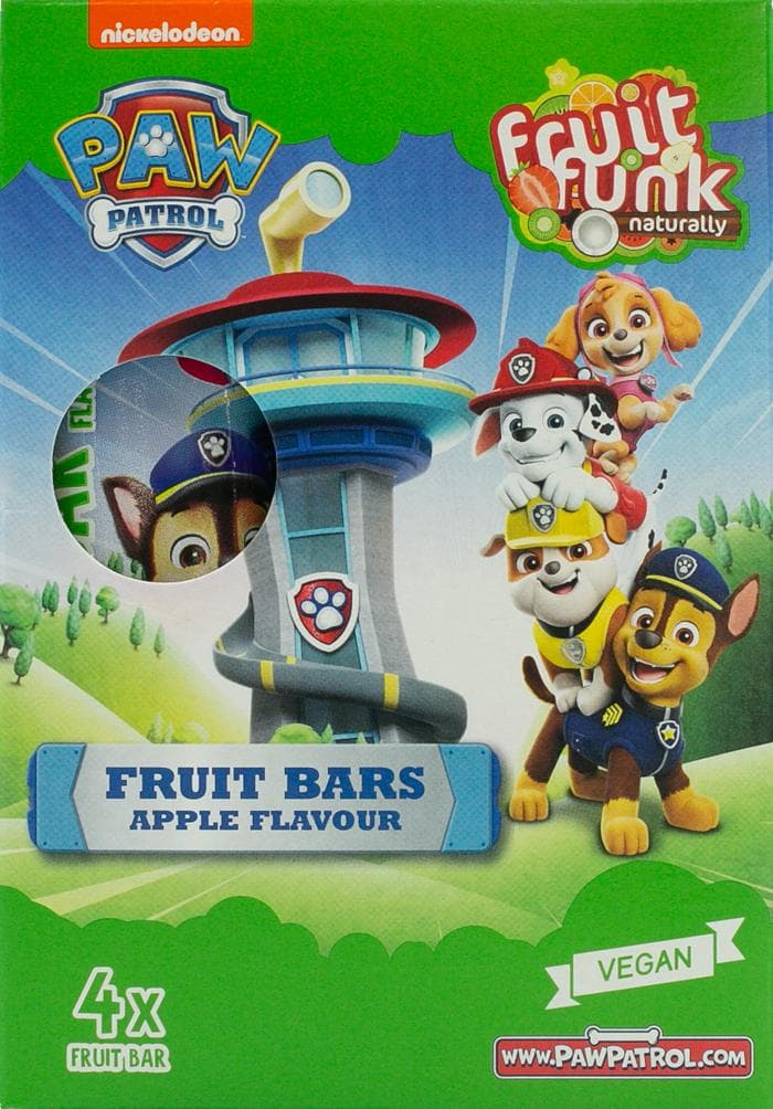 Fruitfunk Tlapková patrola jablečné tyčinky 4×20 g