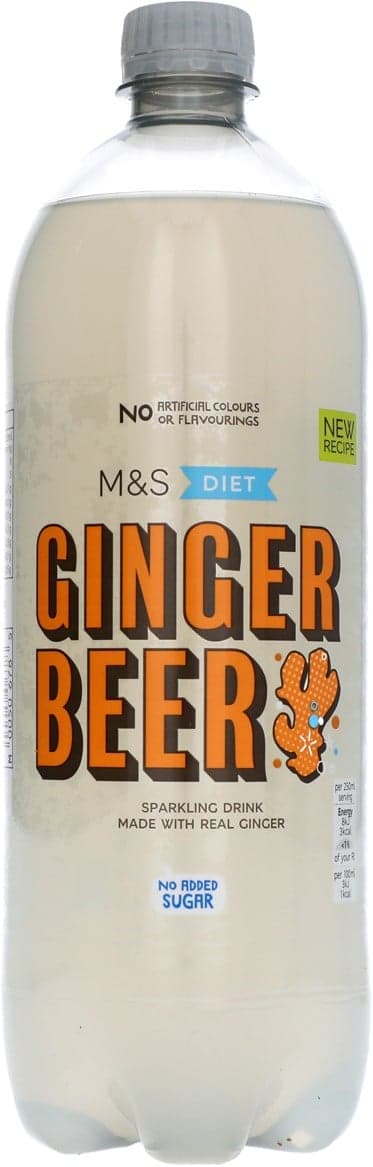 Marks & Spencer Zázvorová limonáda bez přidaného cukru