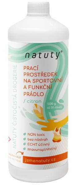 Natuty Prací gel na sportovní a funkční prádlo (1 l)
