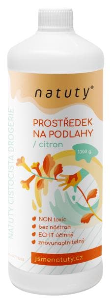 Natuty Prostředek na podlahy citron