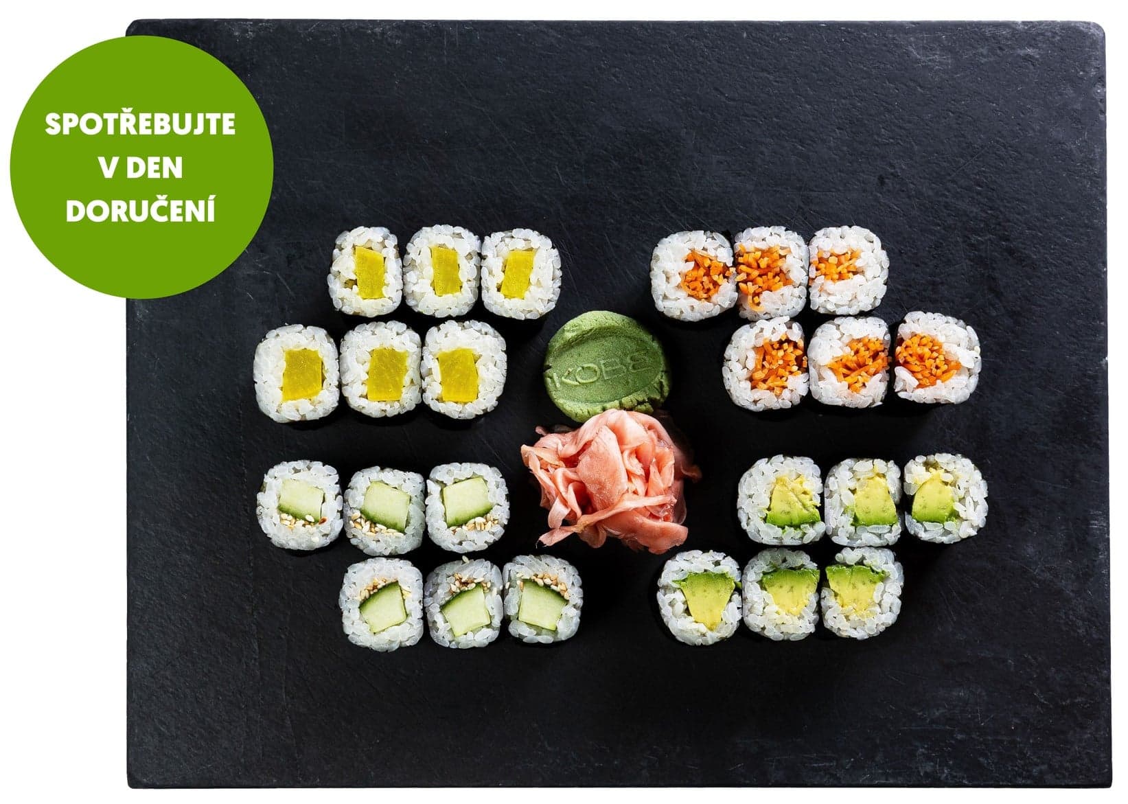 Kobe Hosomaki set vegetarian