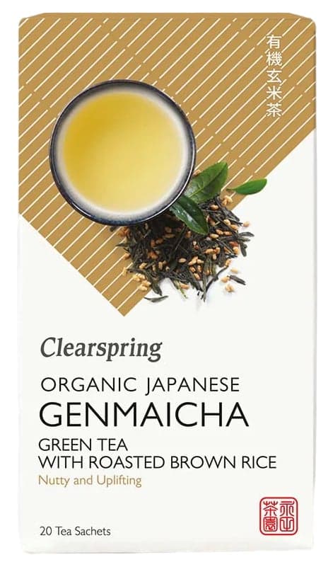 Clearspring BIO Čaj Genmaicha porcovaný