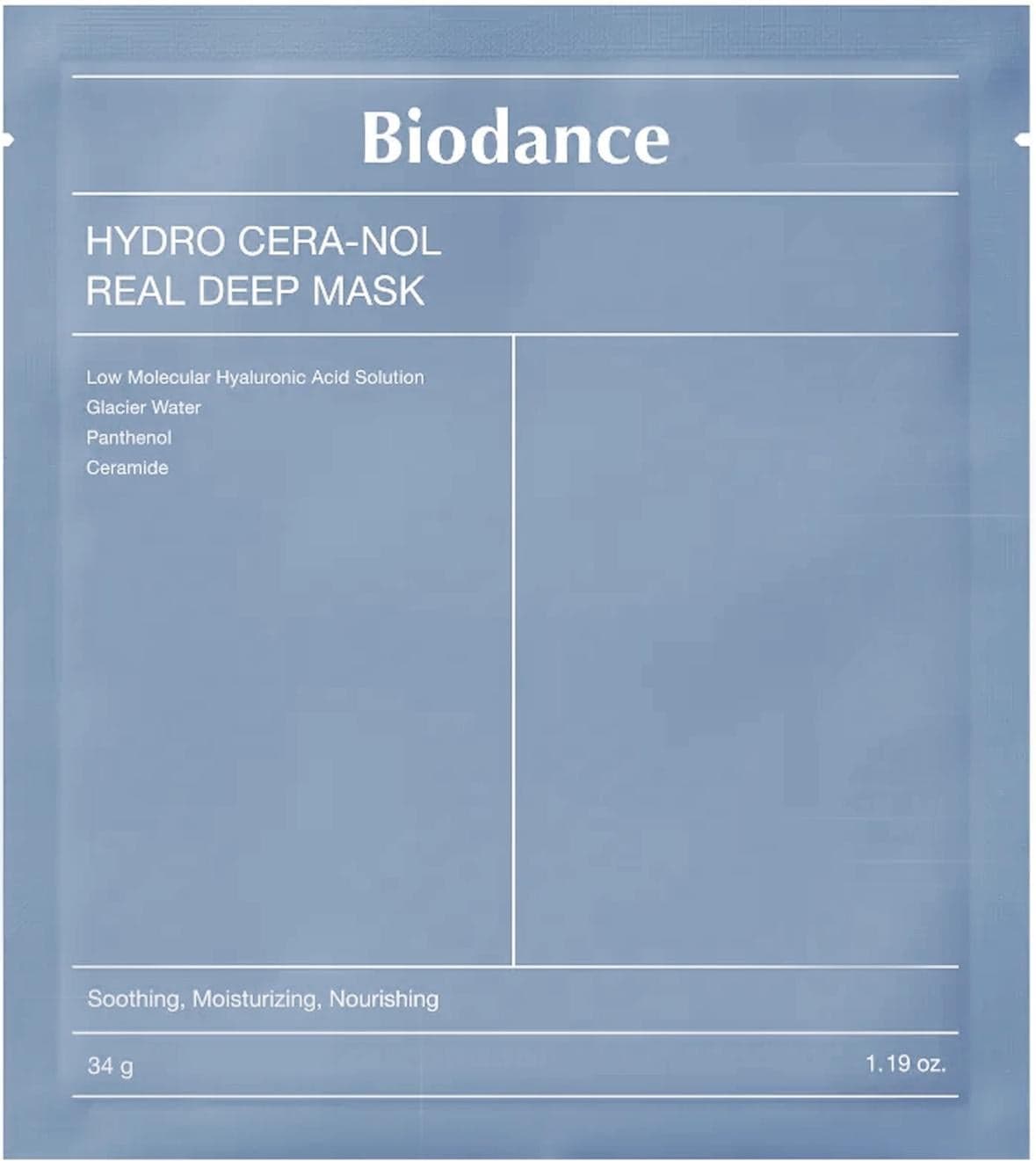 Biodance Hydro Cera-Nol hydrogelová plátýnková maska