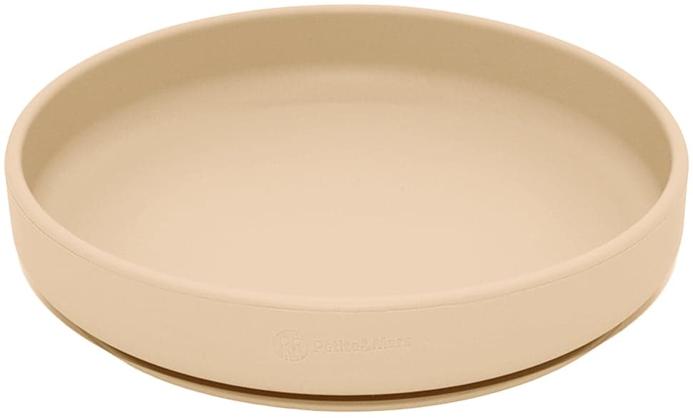Petite & Mars Take & Match Desert Sand silikonový talíř s přísavkou