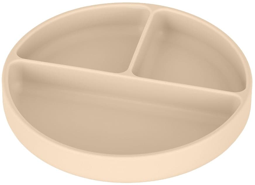 Petite & Mars Take & Match Desert Sand silikonový talířek dělící kulatý