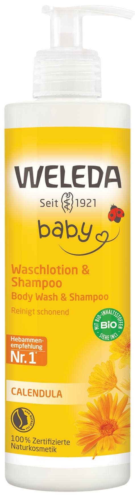 Weleda BIO Měsíčkový mycí krém a šampon