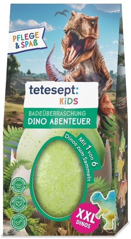 Tetesept Koupelová koule dobrodružství s dinosaury