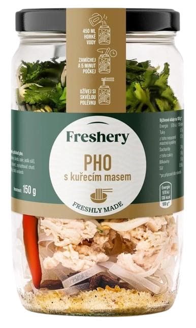 Freshery Pho s kuřecím masem (směs na přípravu polévky)