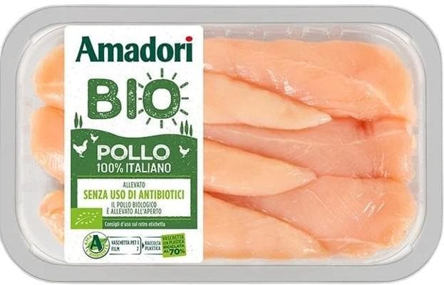 Amadori BIO Kuřecí prsní plátky innerfilet