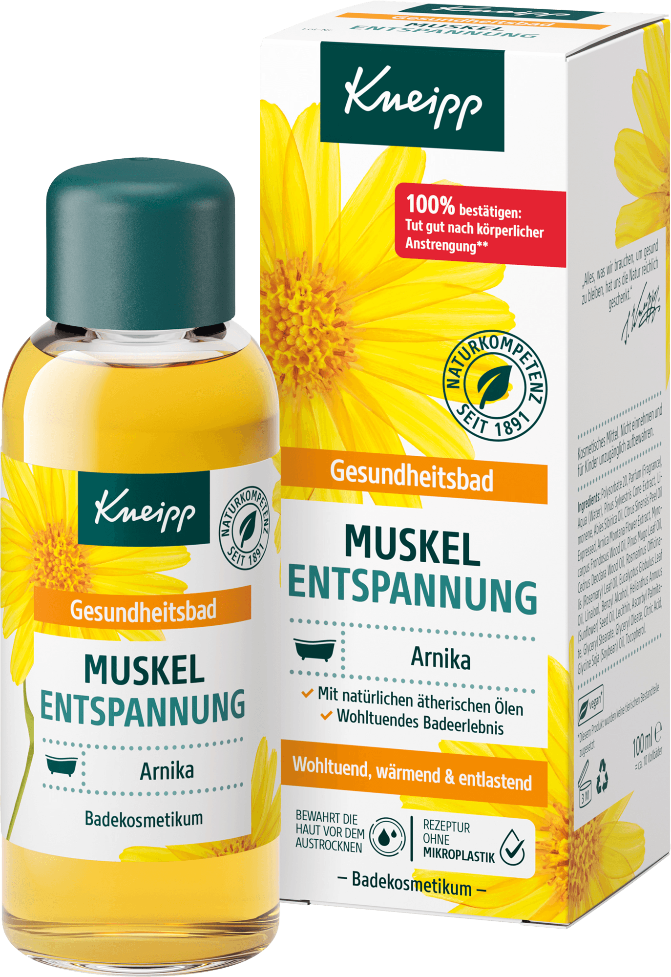 Kneipp Muskel Entspannung olej do koupele