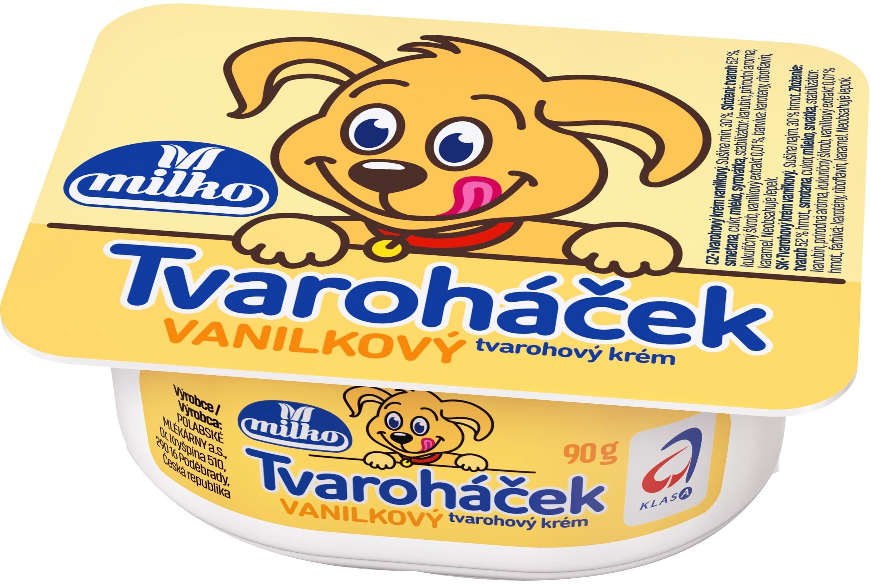 Milko Tvaroháček vanilkový