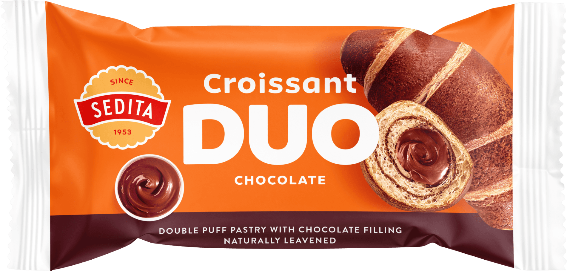 Sedita Croissant duo čokoláda