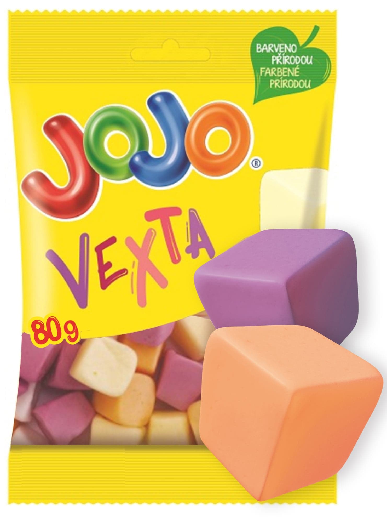 Jojo Vexta želé bonbóny s ovocnými příchutěmi