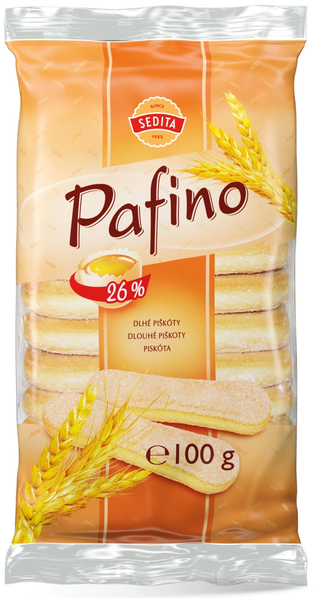 Sedita Pafino dlouhé piškoty