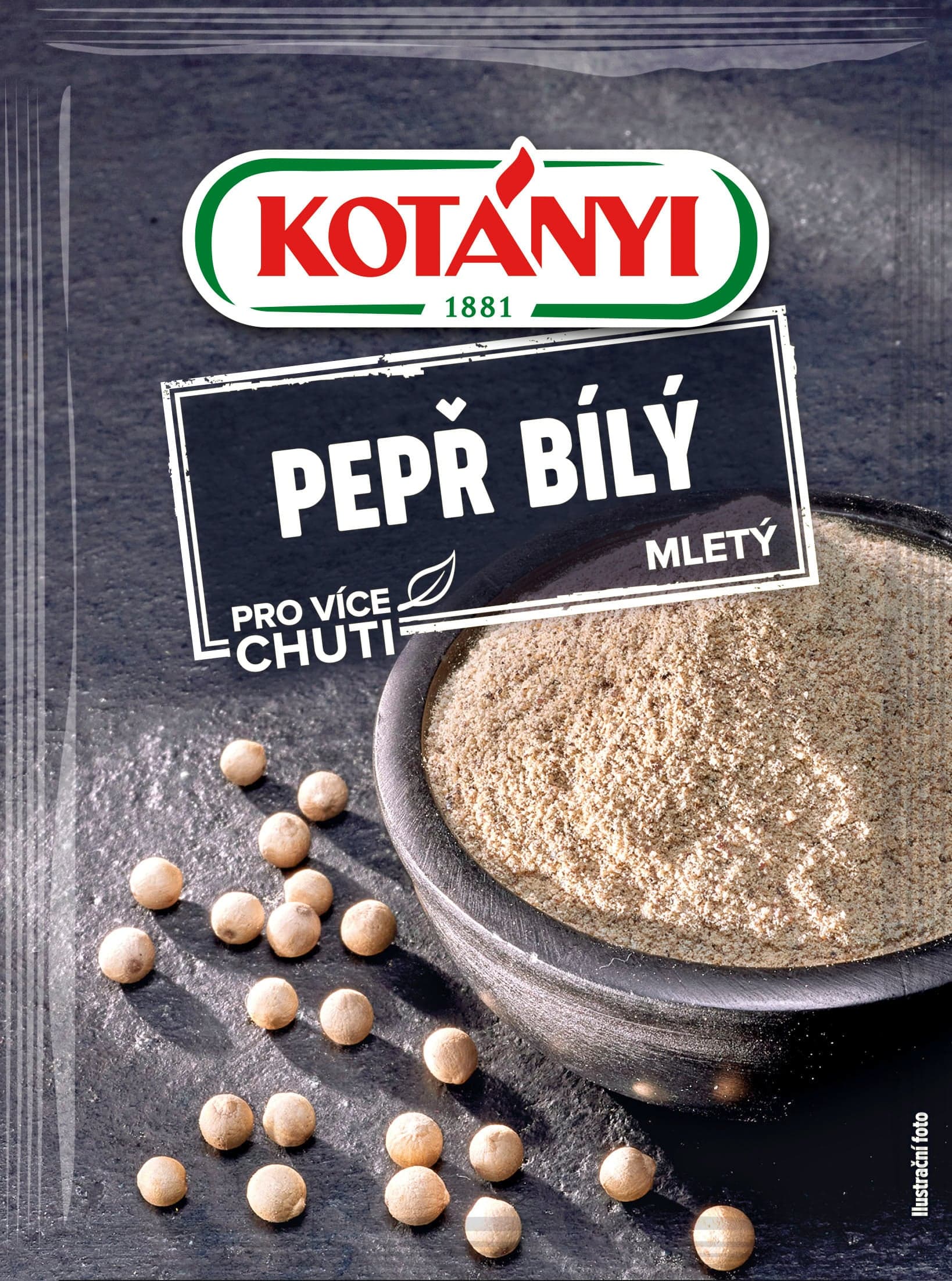 Kotányi Pepř bílý mletý